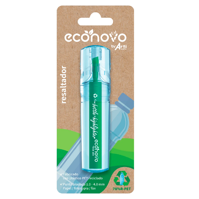 Resaltador Arti Eco Novo Verde Bli X 1 (Teco-200/33Bl)