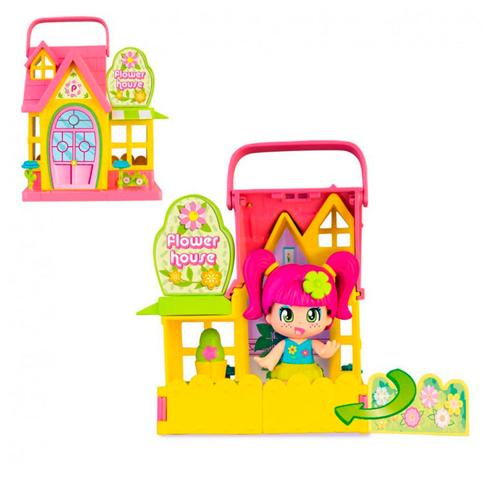 Pinypon Pequeña Casita Incluye Muñeca + Accesorios