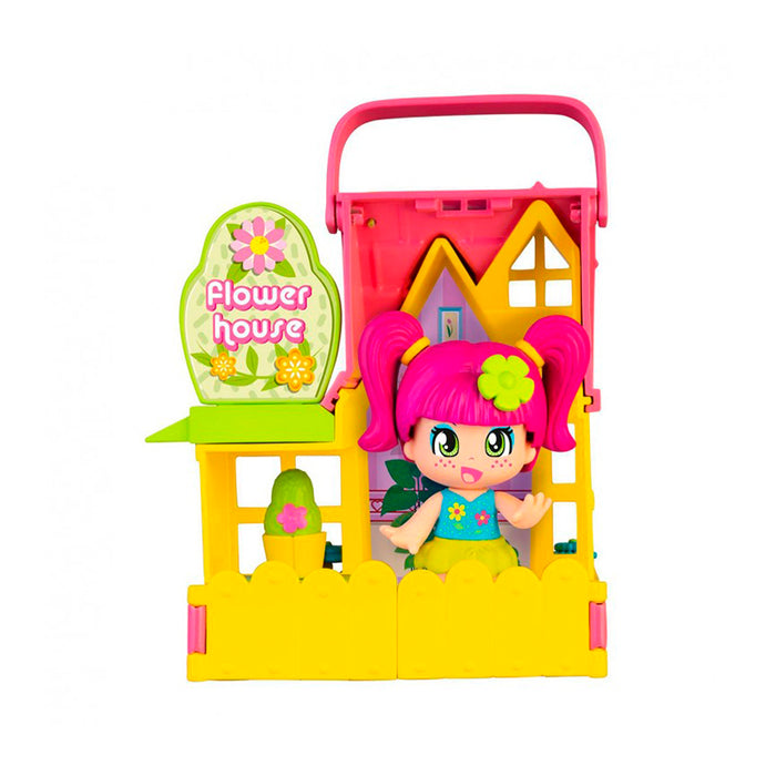 Pinypon Pequeña Casita Incluye Muñeca + Accesorios