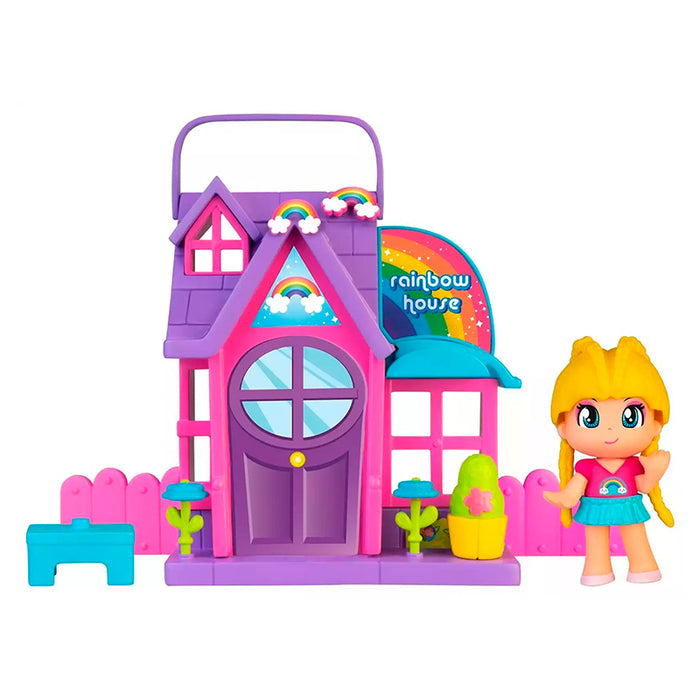 Pinypon Pequeña Casita Incluye Muñeca + Accesorios