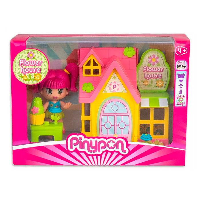 Pinypon Pequeña Casita Incluye Muñeca + Accesorios