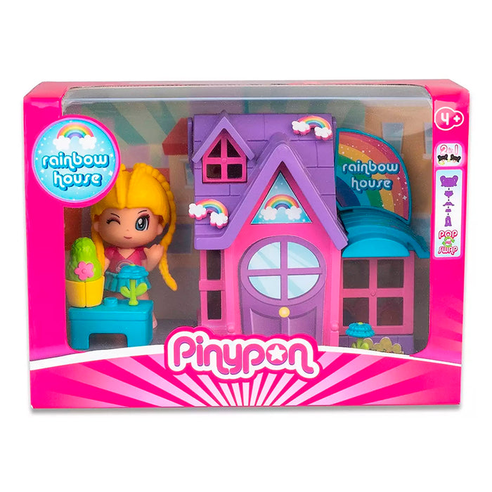 Pinypon Pequeña Casita Incluye Muñeca + Accesorios