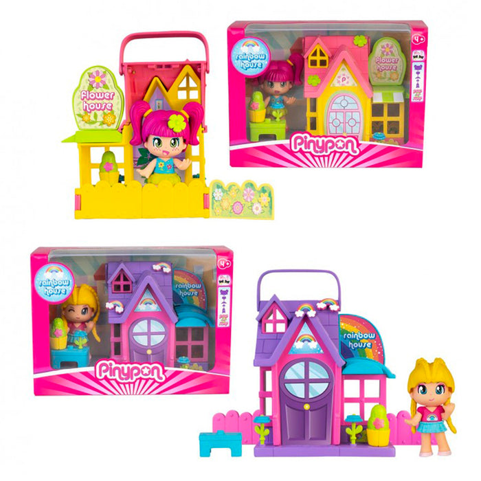 Pinypon Pequeña Casita Incluye Muñeca + Accesorios