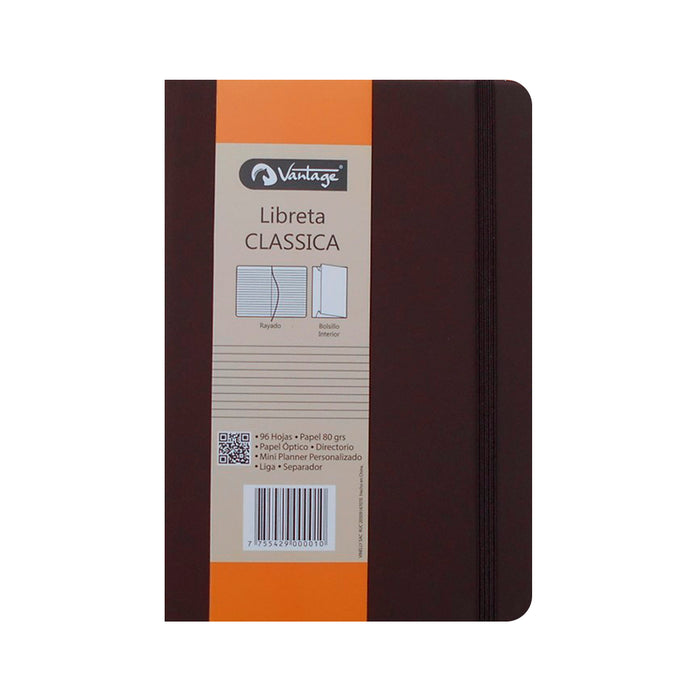 Libreta Vantage Classica Cafe 14X21