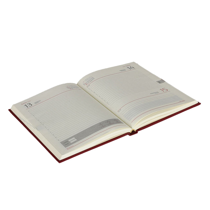 Agenda Artesco 2025 Deluxe Guinda