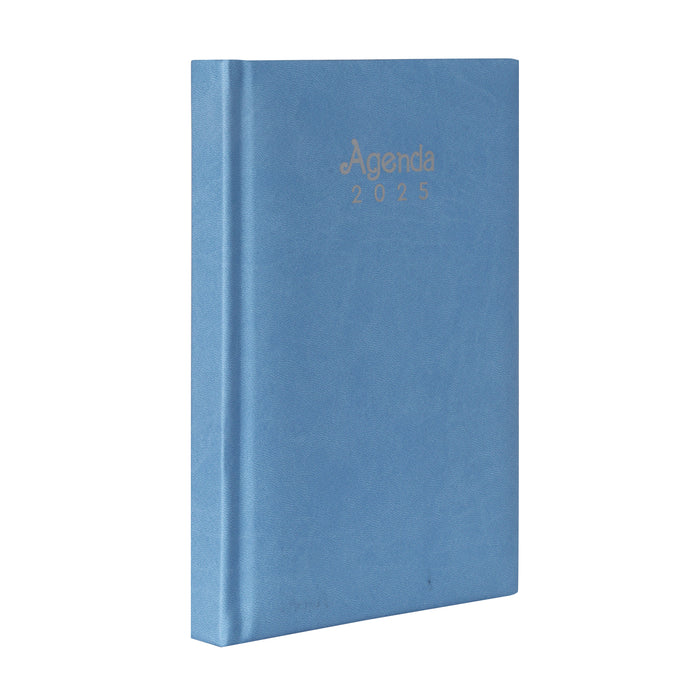 Agenda Artesco 2025 Deluxe Colores Celeste