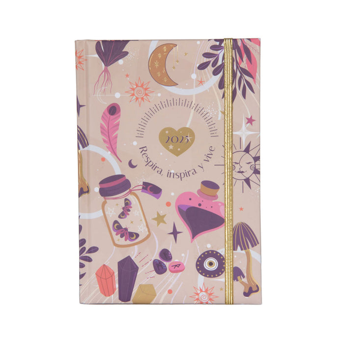 Agenda Artesco 2025 Trendy Golden Enigmat C/Lapic Gl32 Dorado