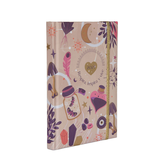 Agenda Artesco 2025 Trendy Golden Enigmat C/Lapic Gl32 Dorado