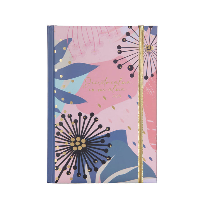 Agenda Artesco 2025 Trendy Golden Calma C/Lapic Gl32 Dorado