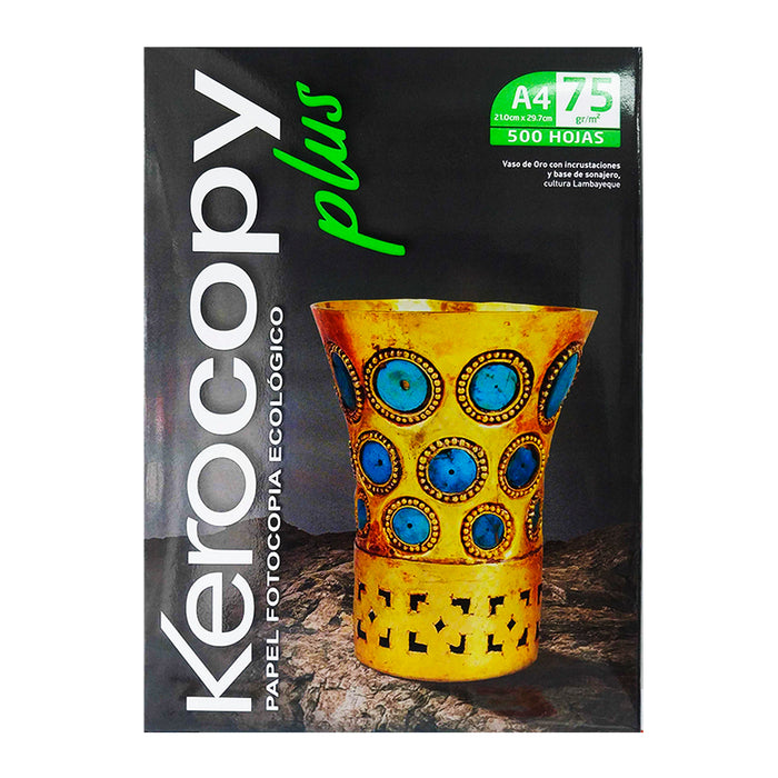 Papel Bond Kerocopy Plus A4 75G