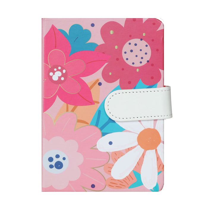 Libreta Artesco Iman Pocket Flowers