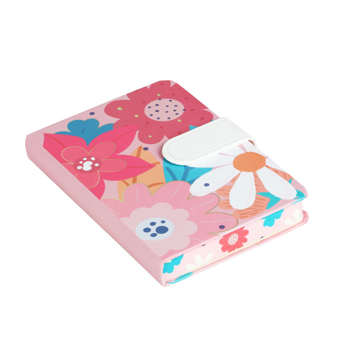 Libreta Artesco Iman Pocket Flowers