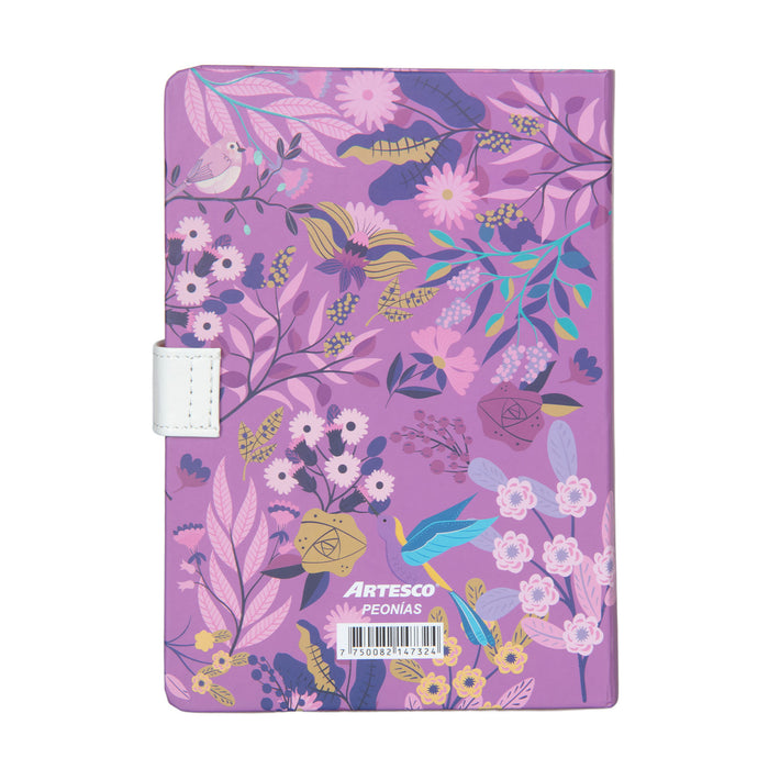 Libreta Artesco Iman Med Peonia