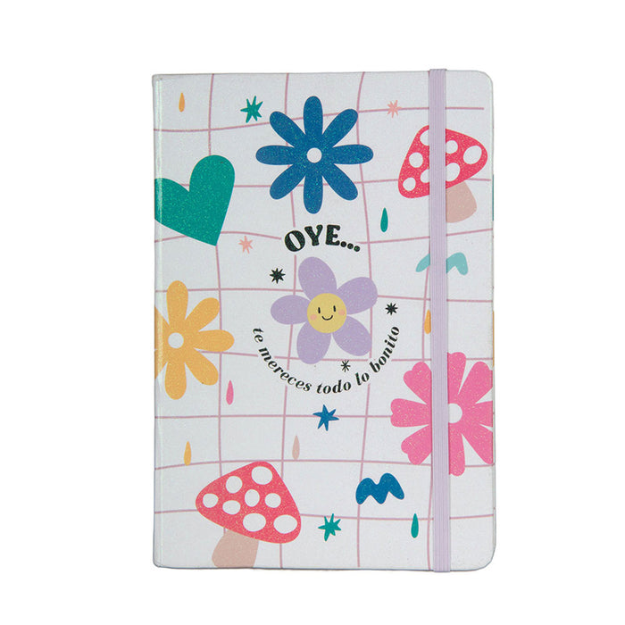 Libreta Artesco Glitter C/L Florece