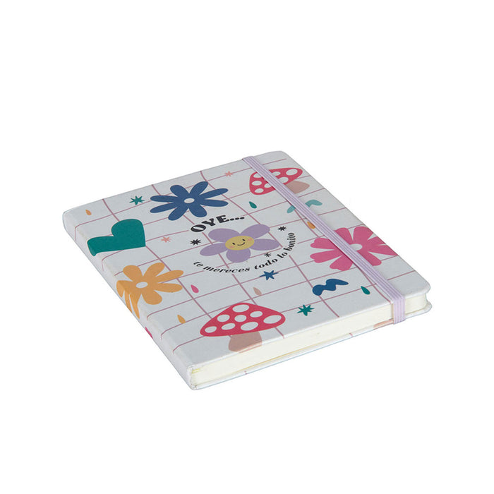 Libreta Artesco Glitter C/L Florece