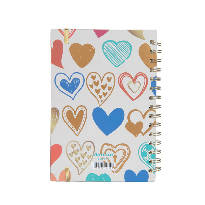 Libreta Artesco Anill C/L Lovely