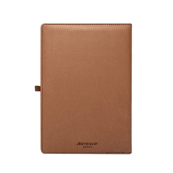 Libreta Artesco Nb Zipper Mrn + Lapic Trimax Gl32 Mrn Osc