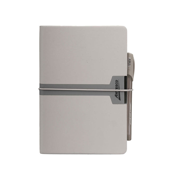 Libreta Artesco Nb Pastel Gris+Lapic Trimax Gl32 Ngo