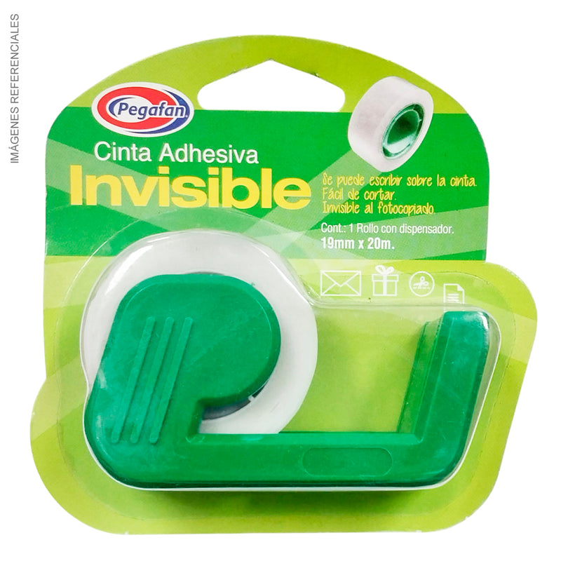 Cinta Pegafan Invisible C/Dispensador Rnbw (3/4"X22Yds)