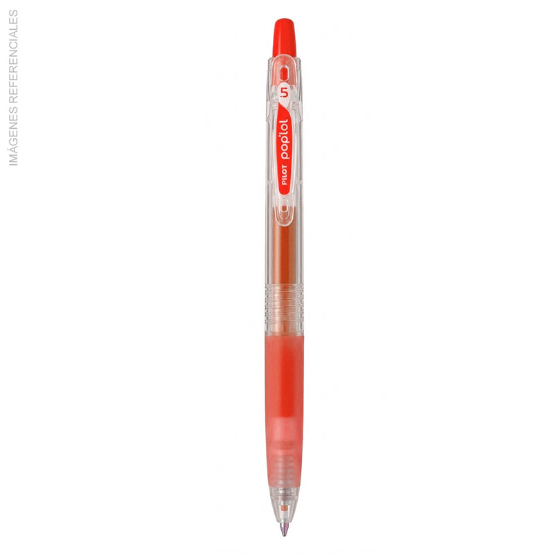 Bolígrafo Pilot Tinta / Gel Pop Lop (Bl-Pl-5) Rojo