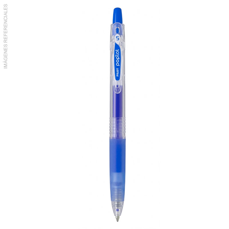 Boligrafo Pilot Tinta / Gel Pop Lop (Bl-Pl-5) Azul