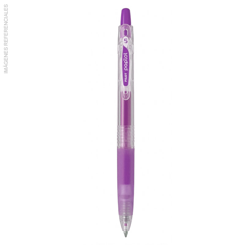 Boligrafo Pilot Tinta / Gel Pop Lop (Bl-Pl-5) Morado
