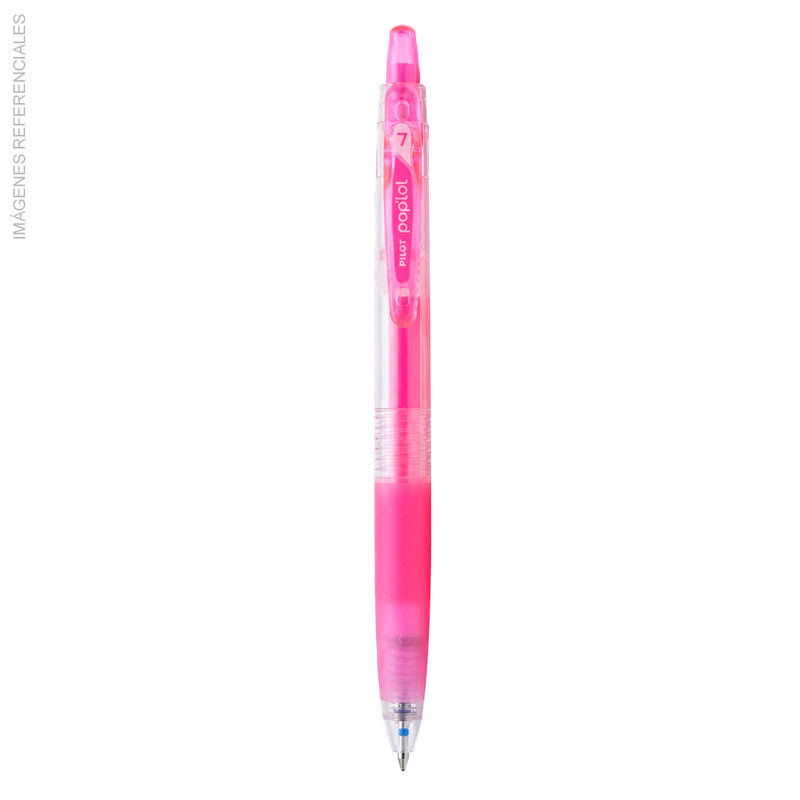 Boligrafo Pilot Tinta / Gel Pop Lol (Bl-Pl-7) Rosado Neón