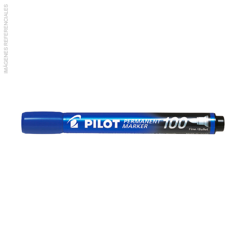 Marcador Pilot Permanente (Sca-100) Azul