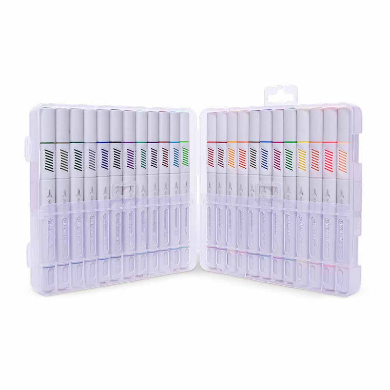 Marcador Artesco Sketch Maker Caja de Plastico X24