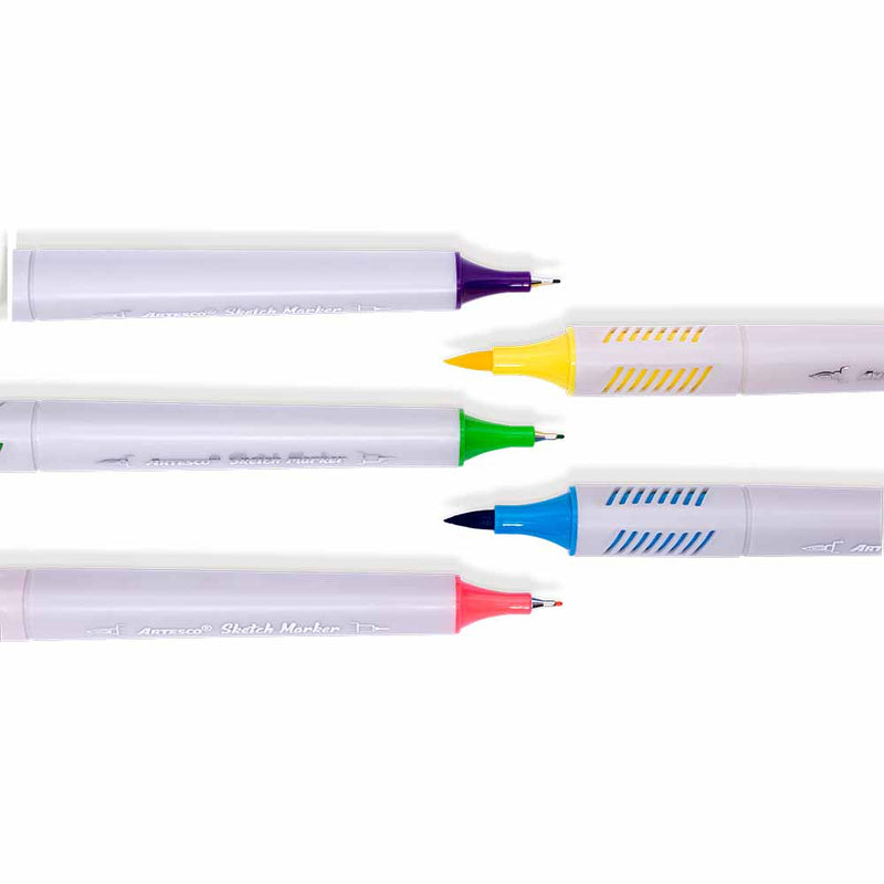 Marcador Artesco Sketch Maker Caja de Plastico X24