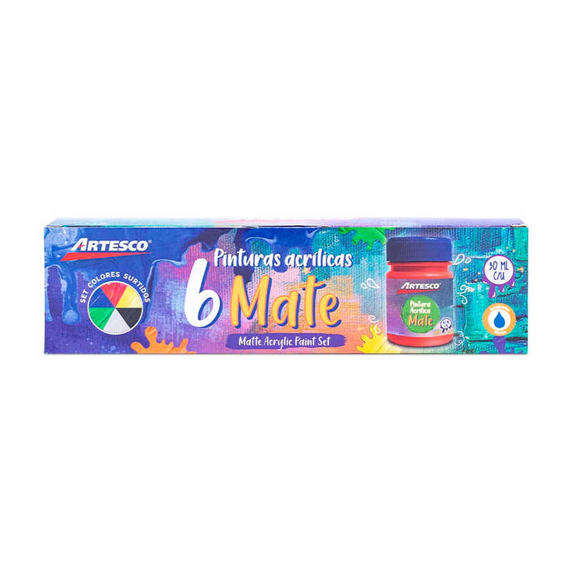 Pintura Artesco Acrilica Mate X6