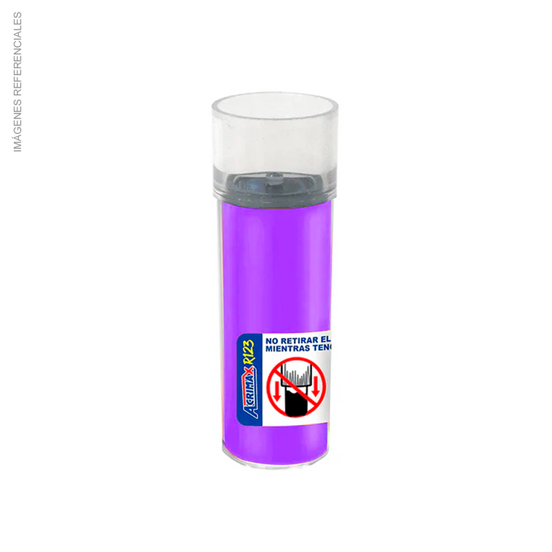 Cartucho Artesco para Plumon de pizarra Acrimax R123 Violeta
