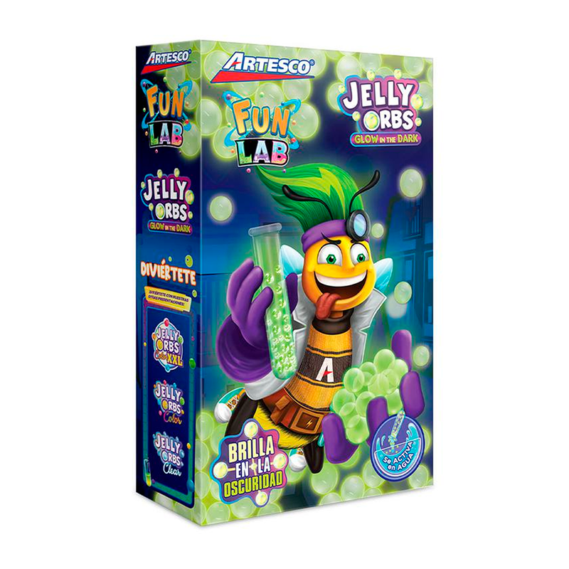 Pack Artesco Jelly Orbs Glow In The Dark - Brilla en la oscuridad