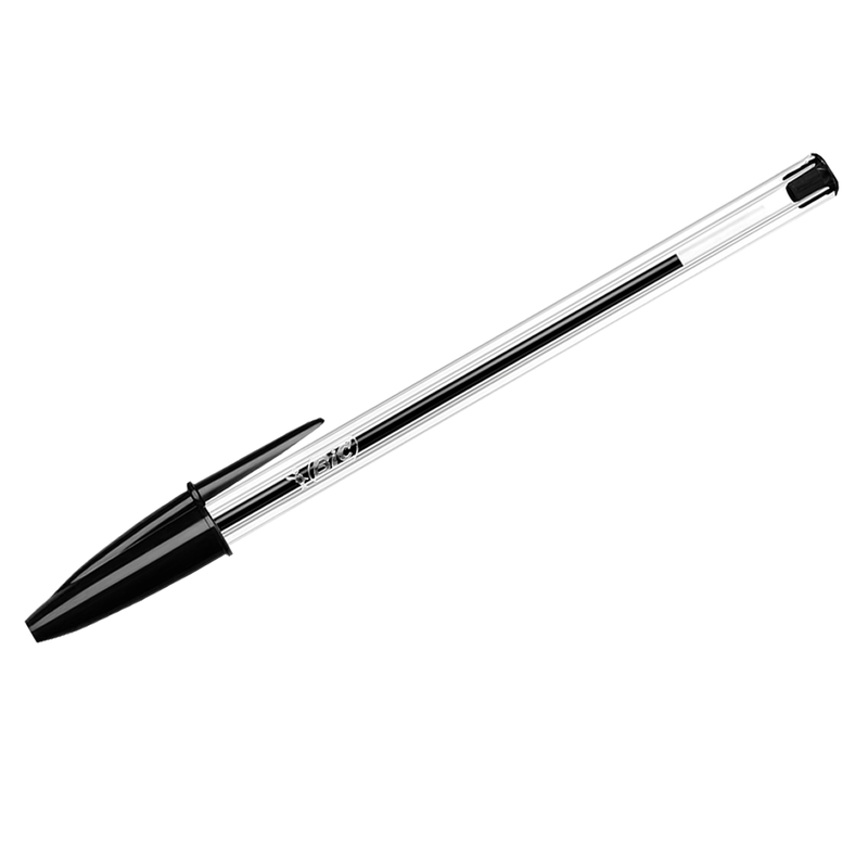 Boligrafo Bic Cristal Media 1.0 Mm Negro