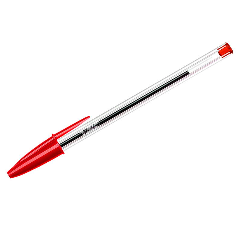 Boligrafo Bic Cristal Punta Media 1.0 Mm Rojo