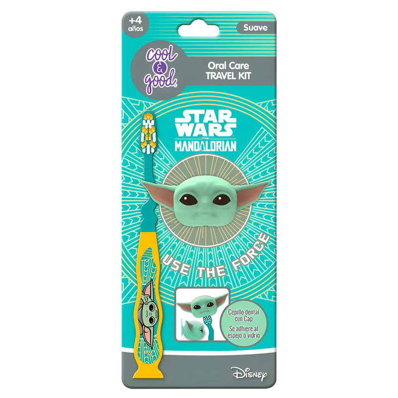 Cepillo Dental Bic Grogu C/Protector 3D