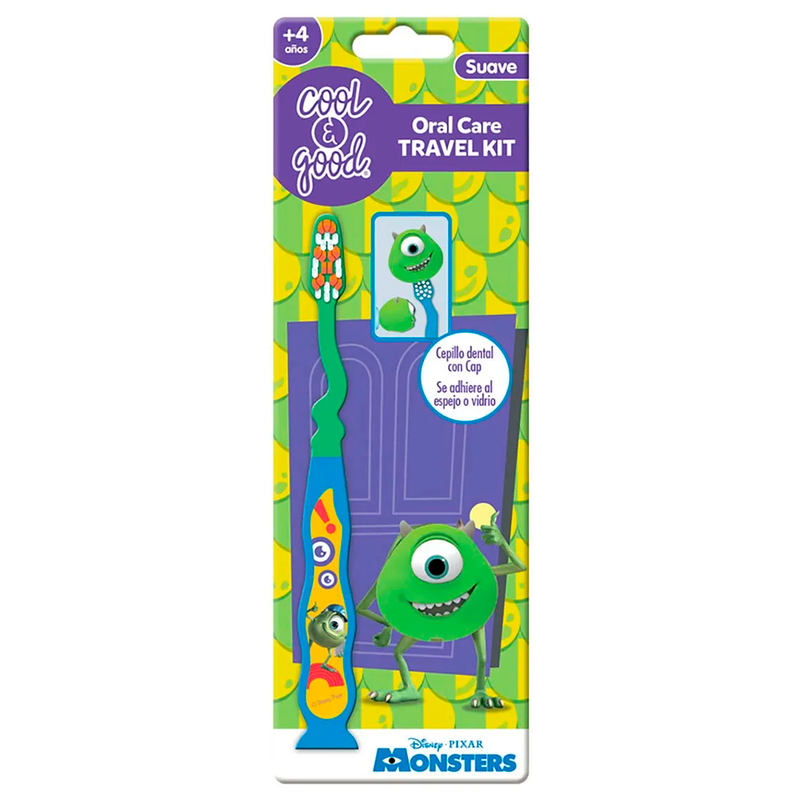 Cepillo Dental Bic Monsters C/Protector 3D