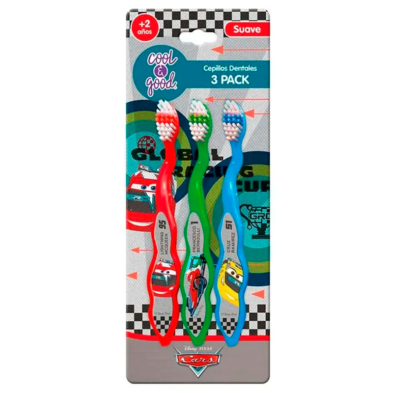 Cepillo Dental Bic Cars Packx3