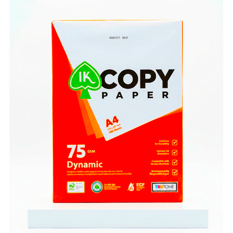 Papel Bond IK COPY Paper A4 75G