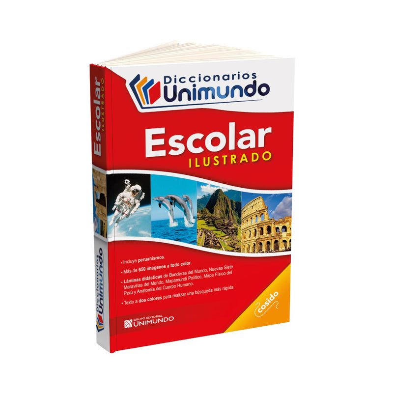 Diccionario Escolar Unimundo Ilustrado - Tapa dura