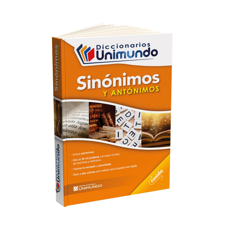Diccionario Unimundo Sinonimos Y Antonimos Tapa Flexible