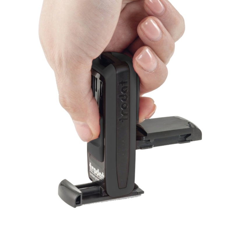 Sello Trodat Pocket 9512 Printy (47X18Mm) Negro