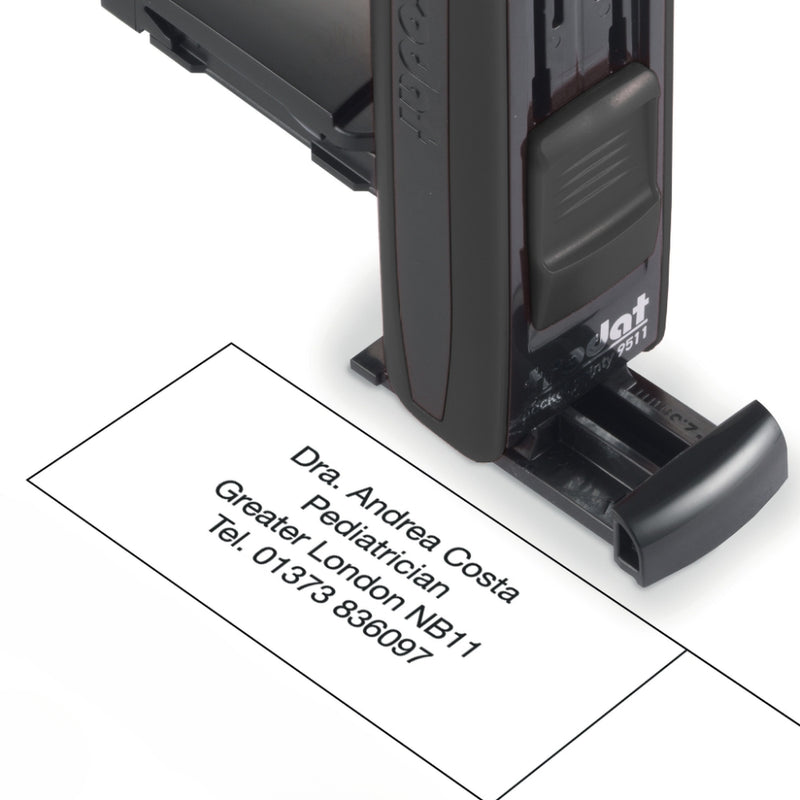 Sello Trodat Pocket 9512 Printy (47X18Mm) Negro