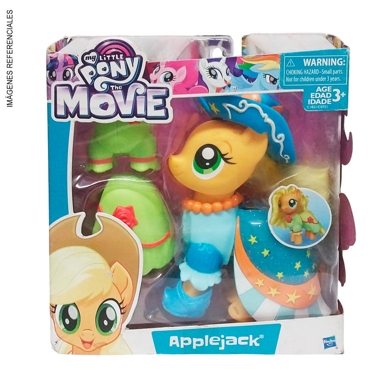Juguete Hasbro (C0721) Jitterbug 6" Fashion Pony - APPLEJACK