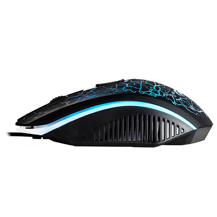 Mouse Gamer Gamenote Havit Ms691-4D Ergonómico Led 7 Colores C/Negro