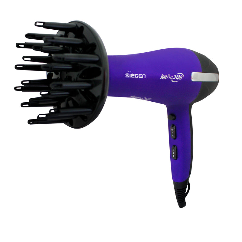 Secador De Cabello Profesional Sg-3130 Morada Siegen