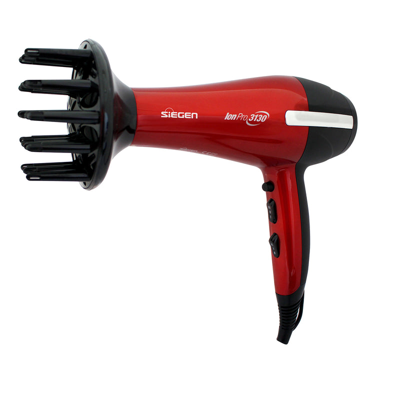 Secador De Cabello Profesional Sg-3130 Roja Siegen