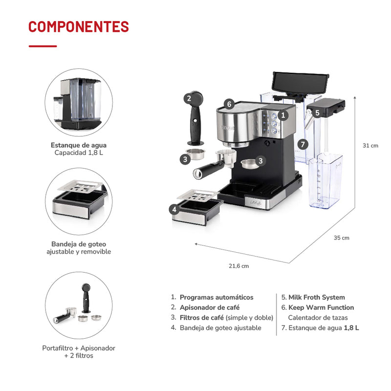 Cafetera Expresso Thomas Th-160DELI