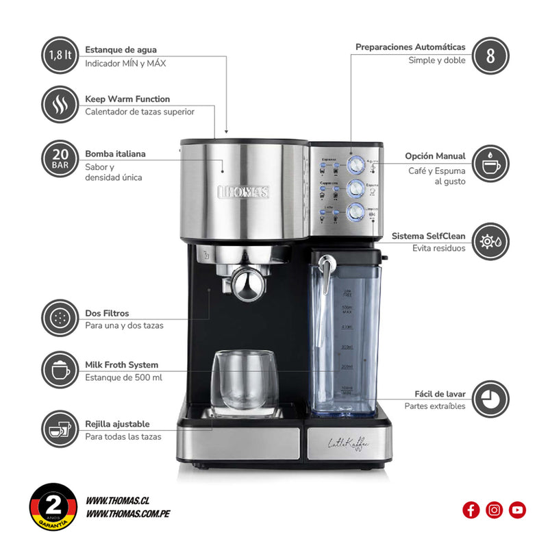 Cafetera Expresso Thomas Th-160DELI