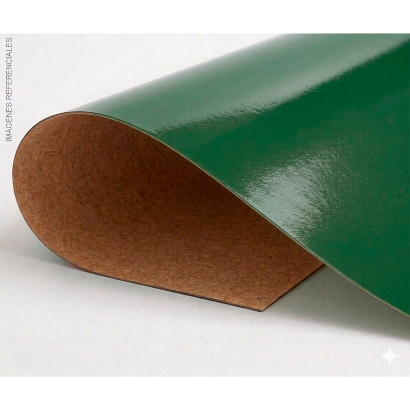 Cartulina Plastificada (49 X 68Cm) (X2) Verde